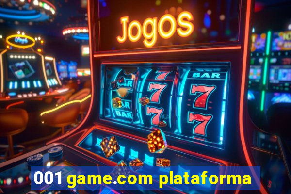 001 game.com plataforma